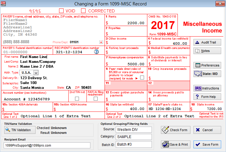 1099 NEC Software Print EFile 1099 NEC Forms